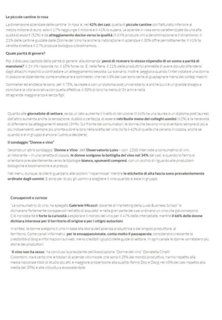 Rassegna stampa Identikit Donne del vino 2017