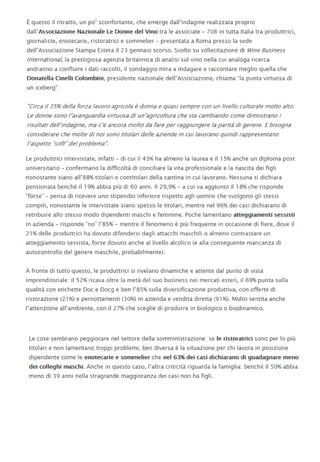 Rassegna stampa Identikit Donne del vino 2017