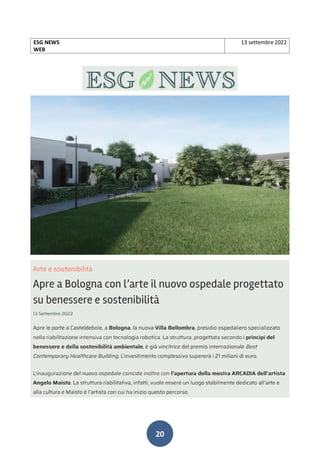 21
ESG NEWS
WEB
13 settembre 2022
LINK: https://esgnews.it/social/apre-a-bologna-con-larte-il-nuovo-ospedale-progettato-su...