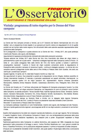 Le Donne del Vino a Vinitaly 2017: rassegna stampa