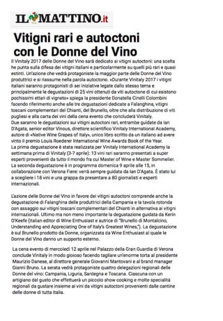Le Donne del Vino a Vinitaly 2017: rassegna stampa
