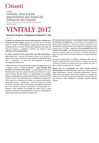 Le Donne del Vino a Vinitaly 2017: rassegna stampa
