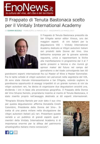 Le Donne del Vino a Vinitaly 2017: rassegna stampa