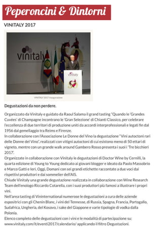 Le Donne del Vino a Vinitaly 2017: rassegna stampa