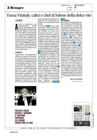 Le Donne del Vino a Vinitaly 2017: rassegna stampa