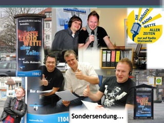 Sondersendung...
 