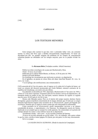 Rassinier, paul la mentira de ulises | PDF