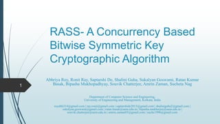 Rass Algorithm Rass presentation | PPTX