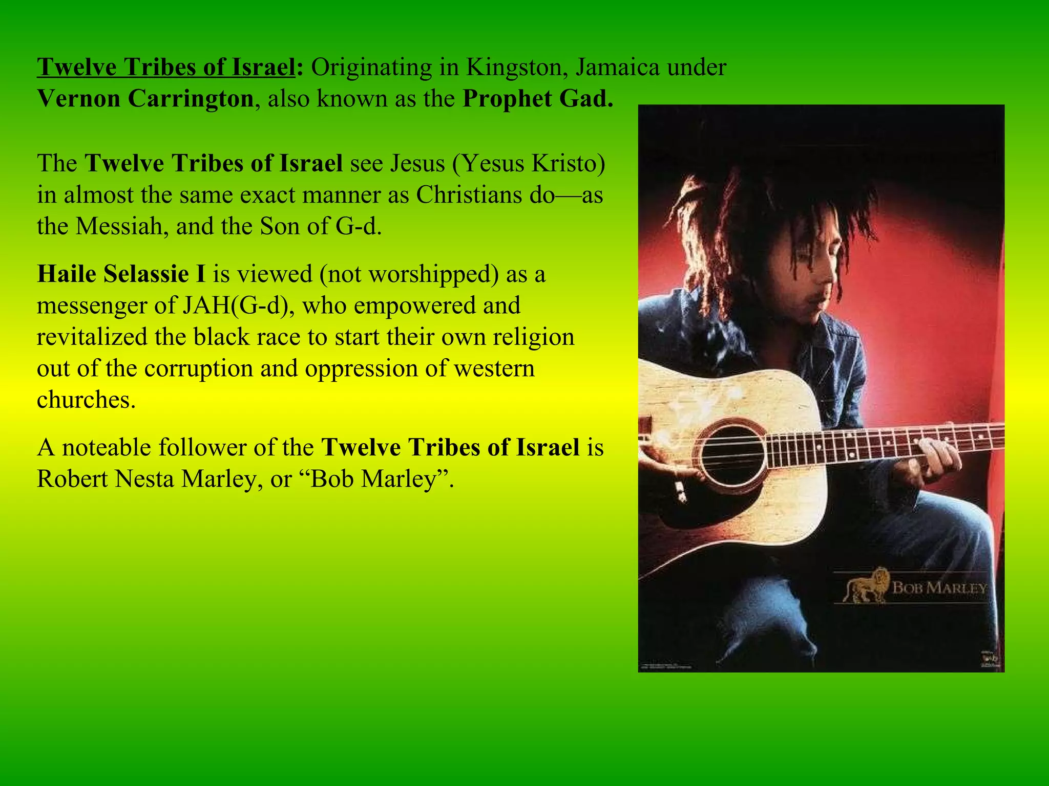 Powerpoint Rastafari english | PPT