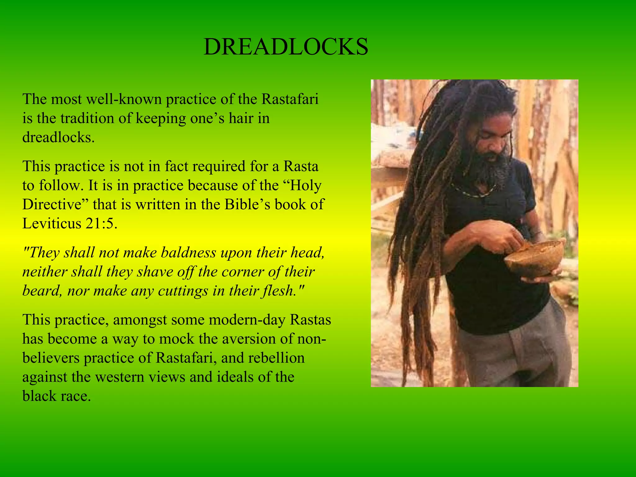 Powerpoint Rastafari english | PPT