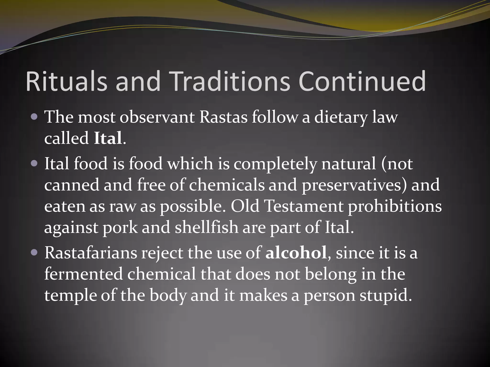 Rastafarianism Brief Overview | PPTX