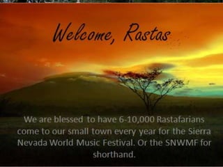 Rastafarianism
Rastafari Movement
 