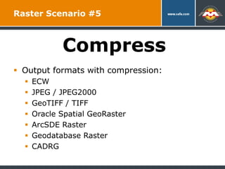 Maximize the Value of Raster Data Using FME | PPTX
