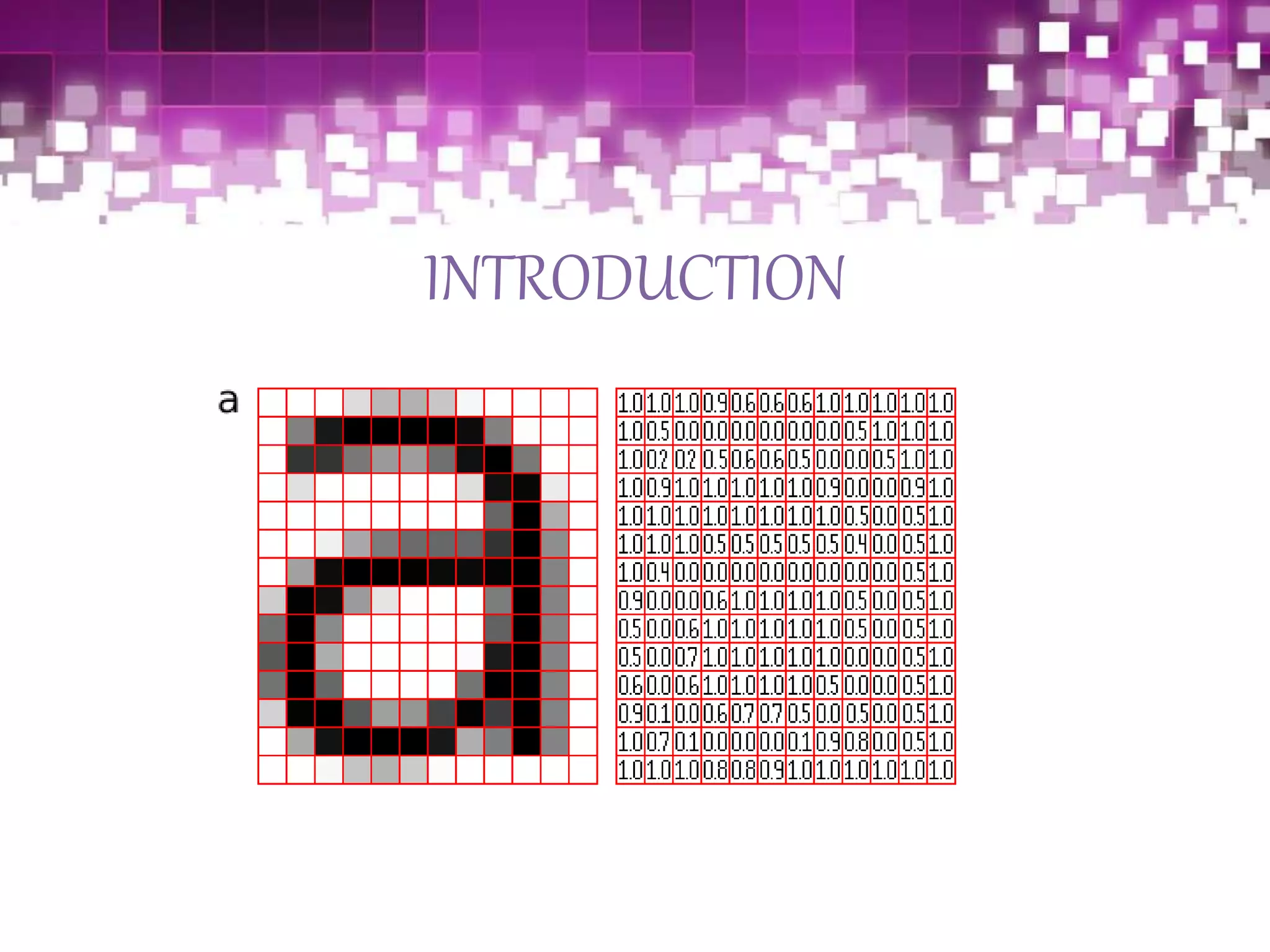 INTRODUCTION
 