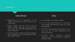Raster vs vector | PPTX