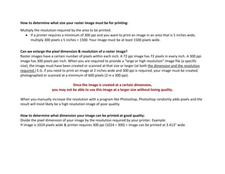 Raster vs vector | PDF