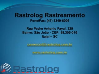 Rastrolog - Apresentação geral