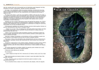 12 13RASTROS DE LUZ | A LEI DA CRUZ
pelo sol, aqueles olhos sem luminosidade que as desilusões quase apagaram de todo,
acendiam-se, porém, expectantes, naquele momento aguardando.
Ao longe, o mar explodindo rendas nas praias tranquilas e bordando de espumas
alvas os seixos e pedregulhos negros. Os distantes coroados de sol poente e o verde-
marron da gramínea teimosa em que madressilvas como pingentes azuis bordam o
tapete do solo...
Ele amava tudo aquilo: o mar era o seu espelho a refletir a face do dia e da noite; o
rio o alaúde em que Suas mãos movimentavam sons nas longas cordas das correntezas
cantantes; as elevações tornavam-se tribunas nobres donde Sua voz se espraiava na
direção dos homens; os desertos em que se refugiava para estar a sós e orar eram
preferidos, e os painéis verde-brancos dos bosques e dos casarios eram a pintura
comovedora na tela da Natureza...
Nublaram-se-Lhe os olhos e pela tênue cortina de lágrimas Ele pareceu ver o futuro,
no qual aqueles que ali estavam se apresentariam, nascendo e renascendo, vivendo e
sofrendo, até conseguirem a paz da consciência e a plenitude do coração em harmonia,
sintonizados com as Leis do Estatuto Divino.
Profundamente apiedado das mazelas humanas, envolveu todas aquelas criaturas na
ternura indimensional do Seu amor e começou a falar:
— Alegrai-vos na dor e não vos desespereis. Participais desde hoje do Reino de Deus
e os tempos continuarão a correr cantando músicas de júbilo em vossas almas, se
perseverardes fiéis até o fim.
“Todos os que vos buscaram antes prometiam quimeras e acenavam triunfos que
o túmulo apaga, deixando em cinza ou lama os tecidos custosos e enferrujados, sem
valor os tesouros da ficção.
“Marcham e passam sorridentes os dominadores da Terra, guindados a postos nos
quais padecem a alucinação da loucura que os vence e preferem ignorar.
“Prometem a Terra e são submetidos a ela, desaparecendo nos seus carros de ouro,
sem deixarem saudades, porque são substituídos por outros títeres e por todos logo
esquecidos.
“Ameaçam e atemorizam os de coração simples, perseguem os fracos porque sofrem
fraquezas que os desgraçam e se fazem acompanhar de outros famanazes, quais
abutres reunidos, que, em última instância, irão devorar o mesmo cadáver em disputa
infeliz.
Os ouvidos aguçados da multidão recebem as palavras quais moedas de luz para
serem entesouradas nos cofres do coração ansioso.
A Natureza canta silêncios em derredor.
Ele prosseguiu:
— Quem desejar ser digno de mim, renuncie-se a si mesmo, tome a sua cruz e siga-
me.
“Não temais aqueles que apenas matam os corpos e nada mais podem fazer. Eles
também morrerão.
“Temei, respeitai aquele que depois da morte tem poder de restituir a vida,
oferecendo paz ou dor.
“Se me amardes tomai a vossa cruz e renunciai às vãs utopias, vindo em seguida.
 