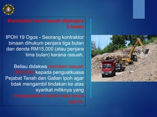 Kontraktor Rasuah ceramah anti rasuah - Rasuah Dihina Maruah Dibina.ppt