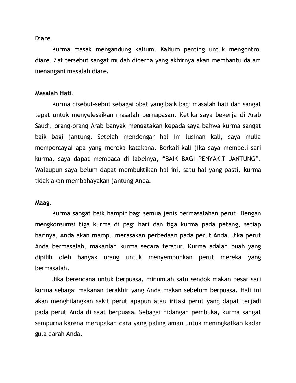 Rasulullah is my doctor