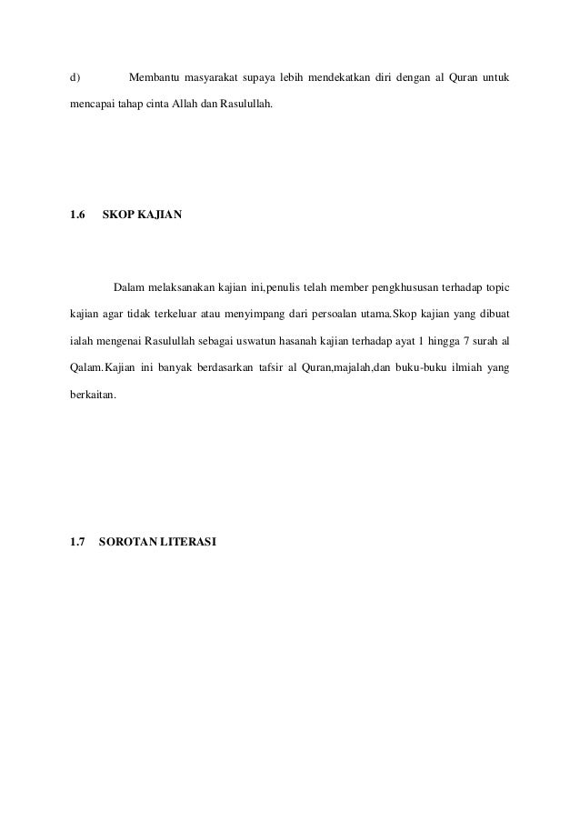 Rasulullah sebagai uswatun hasanah (autosaved) (autosaved)