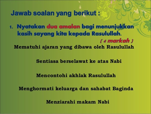 Kasih Sayang Rasulullah Kepada Umatnya Enak