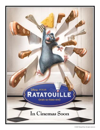 © 2007 Disney/Pixar. All rights reserved.
 