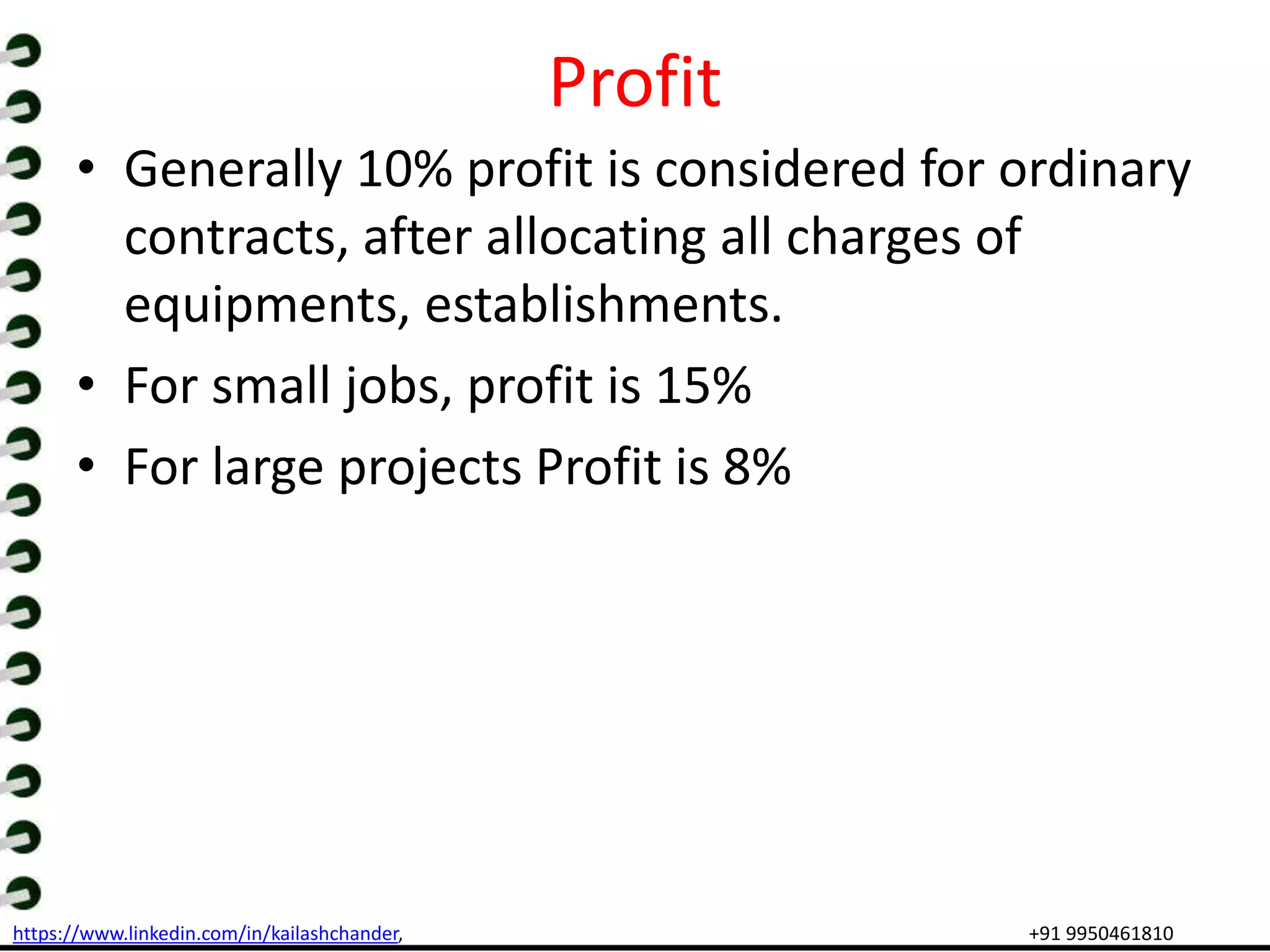 Rate Analysis In Civil Engineering