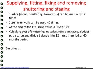 Rate analysis in civil engineering | PPTX