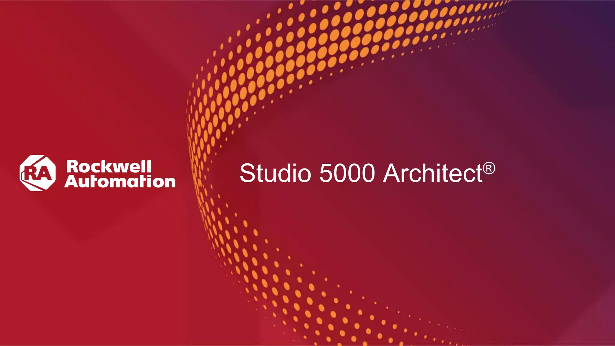 Studio 5000 Architect®
 