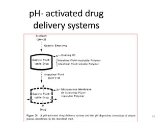 pH- activated drug
delivery systems
58
 