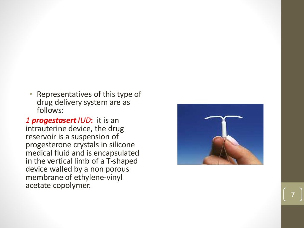 Rate Controlled Drug Delivery Systems