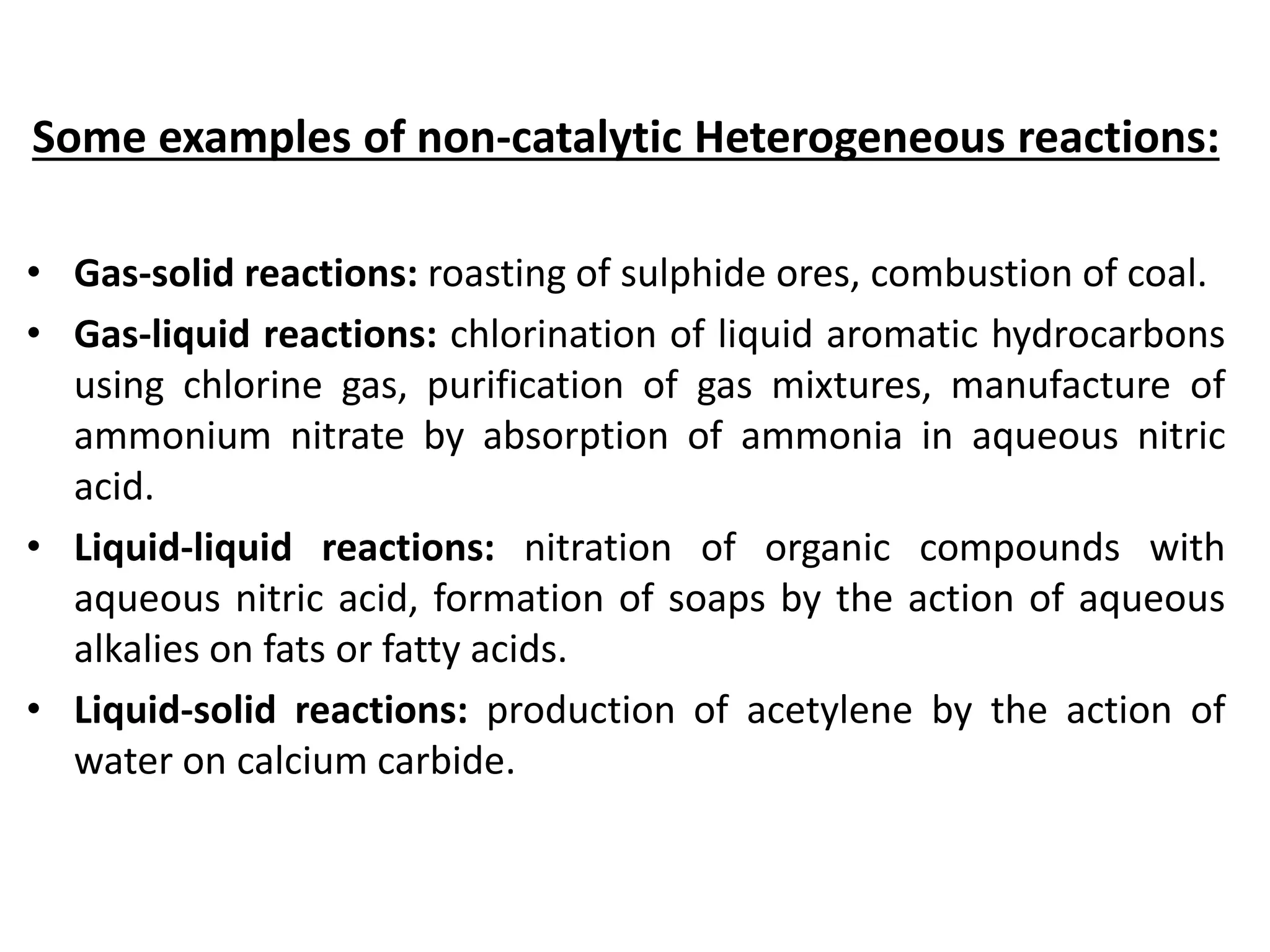 Rate equations for heterogeneous reactions combining linear and ...