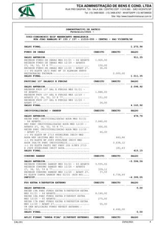 Rateio Final Rateio 02 21 marencanto maralegria | PDF