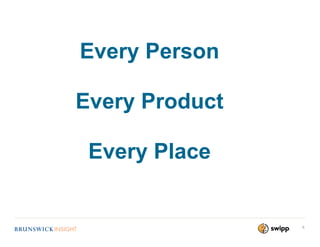 6
Every Person
Every Product
Every Place
 