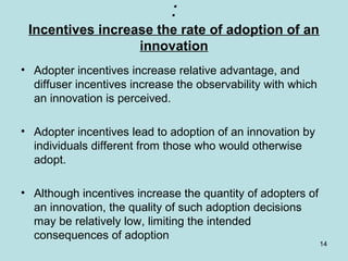 Rate of adotion of an innovation | PPT