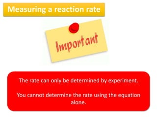 Rate of reaction 1 | PDF