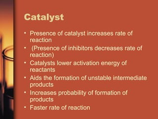 Rate Of Reactions | PPT