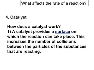 Rate of reaction ==general concept