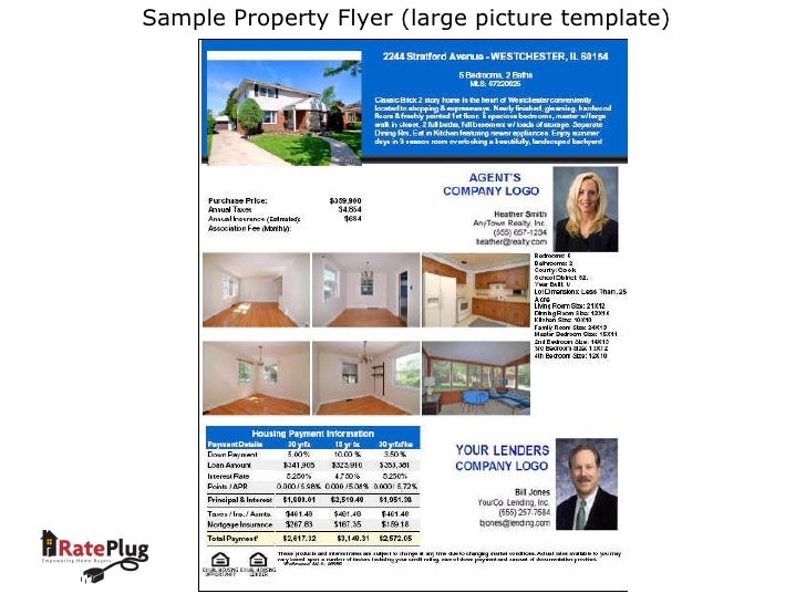 rate plug lender demo ml xchange 1 best open house flyers with agent and lender