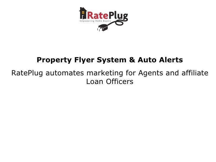 rate plug lender demo ml xchange 1 rate plug flyer