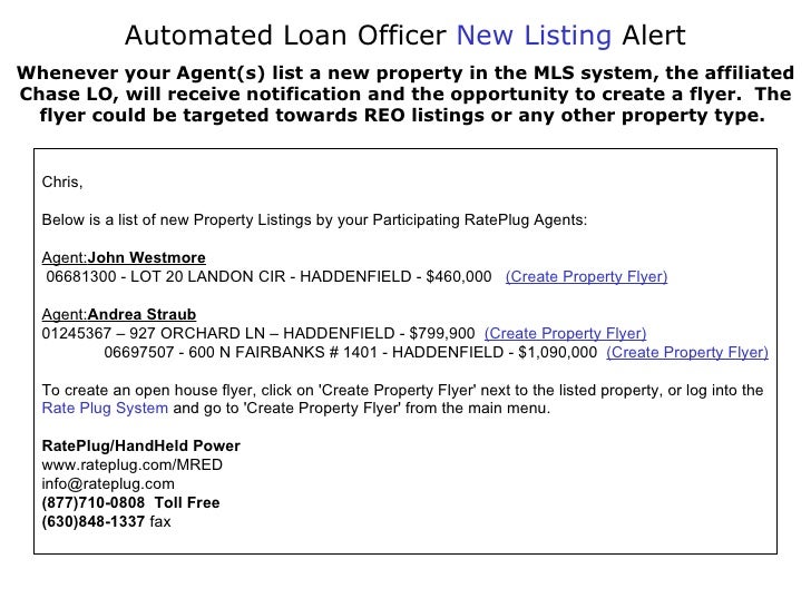rate plug lender demo ml xchange 1 rate plug flyer
