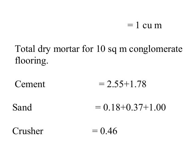 Rates Analysis For Calculating Material And Labour For Building Works