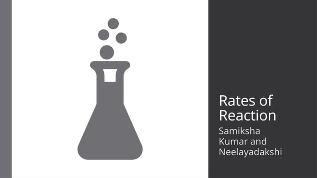 ch8 Rates of Reaction for IGCSE chemistry | PPTX