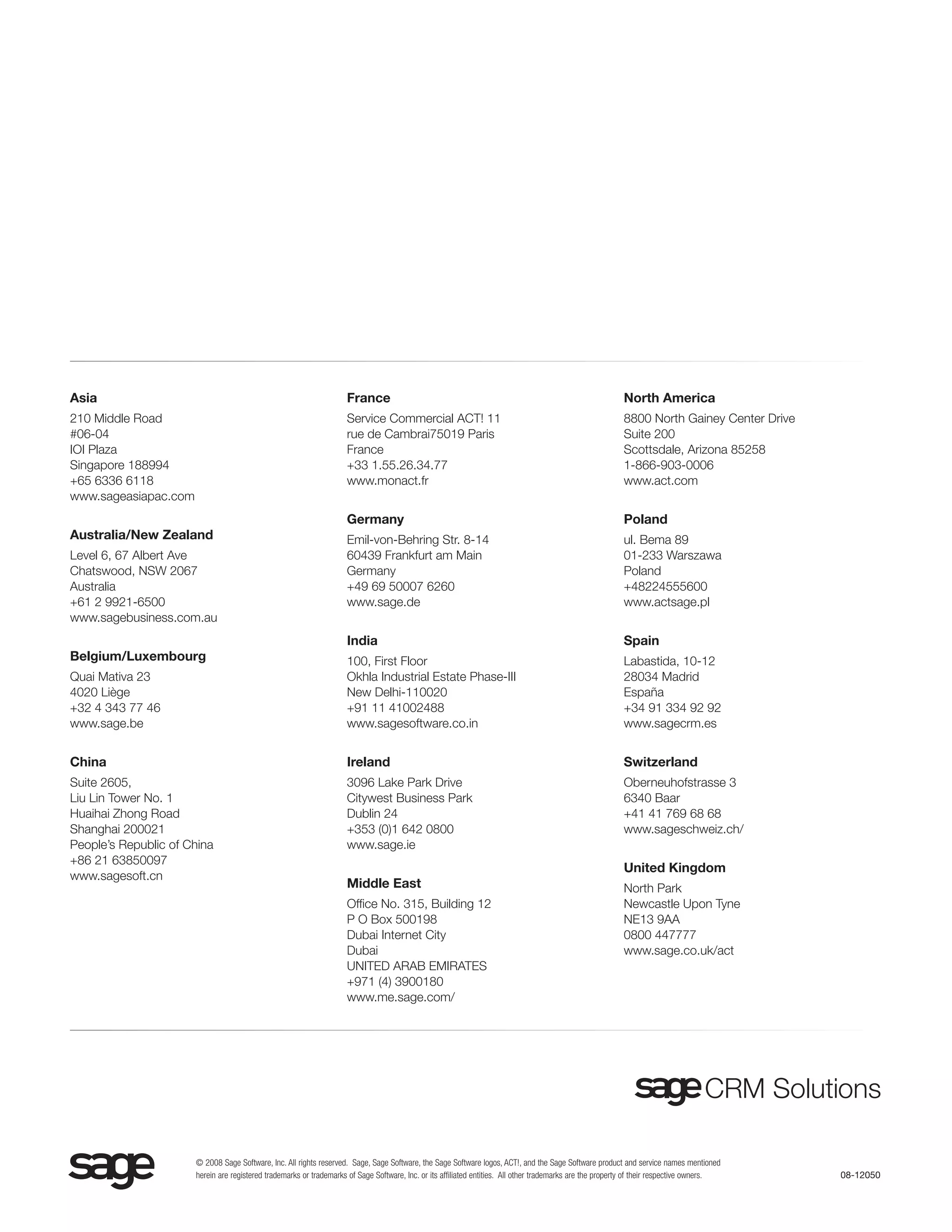 Rate Your Need for a Contact & Customer Management Solution