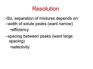 Fundamentals of Rate theory in Chromatography | PPTX