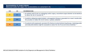 2023 ACC/AHA/ACCP/HRS Guideline for the Diagnosis and Management of Atrial Fibrillation
 