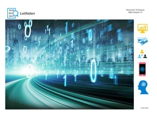 1. Kundenorientierung. Die erste Verschiebung führt das Unternehmen von der Produktorientierung zur Kundenorientierung. Unternehmen, die am besten auf die digitale
Transformation vorbereitet sind und die besten Ergebnisse erzielen, verstehen ihre Kunden und haben ein starkes Verständnis für ihre Wünsche und Bedürfnisse. Zu
erkennen, was für den Kunden das Beste ist, rückt die Dinge ins rechte Licht und hilft, die nächsten Schritte zu priorisieren.
2. Organisationsstruktur. Die digitale Transformation braucht eine transparente Kultur, die Veränderungen aufnimmt. Brechen Sie die internen Silos auf und holen Sie
Führungskräfte und Führungskräfte mit der neuen digitalen Vision ins Boot.
3. Änderungsmanagement. Viele digitale Transformationen scheitern daran, dass Mitarbeiter sie nicht unterstützen. Die Menschen sind darauf eingestellt, gleich zu bleiben
und kämpfen oft mit Veränderungen, selbst wenn sie die potenziellen Vorteile sehen. Die effektivsten Change-Management-Bemühungen sind auf das moderne,
dynamische Geschäftsumfeld ausgerichtet.
4. Transformationale Führung. Eine starke Führungskraft kann Mitarbeitern helfen, sich in Zeiten des Wandels sicher zu fühlen. Transformationale Führung muss den
Menschen das Gefühl geben, aktiv zu werden und Teil von etwas Größerem als sie selbst zu sein. Das bedeutet, dass jede Führungskraft und jede Führungskraft eine
entscheidende Rolle bei der Förderung des digitalen Wandels spielt.
5. Technologieentscheidungen. Effektive Entscheidungen zur digitalen Transformation können nicht in einem Vakuum getroffen werden. An den meisten
Kaufentscheidungen sind durchschnittlich 15 Personen beteiligt, die Hälfte davon in der IT. Führungskräfte müssen zusammenarbeiten, um ihre verschiedenen Abteilungen
und die Gesamtziele des Unternehmens zu repräsentieren.
6. Integration. Die Fokussierung auf Daten hilft, digitale Lösungen in alle Unternehmensbereiche zu integrieren. Je größer das Unternehmen, desto komplizierter der
Umgang mit Daten. Für eine erfolgreiche digitale Transformation ist eine schlanke Datenstrategie erforderlich.
7. Interne Kundenerfahrung. Die digitale Transformation spielt eine große Rolle bei der internen Kundenerfahrung – der Mitarbeitererfahrung. Das Erhalten von Mitarbeiter-
Feedback und die Bereitstellung von verbrauchergerechten Technologielösungen ermöglicht es den Mitarbeitern, eine erstaunliche Erfahrung zu bieten.
8. Logistik und Lieferkette. Eine digitale Transformation ist nicht effektiv, wenn sie nicht die Geschwindigkeit und Zuverlässigkeit verbessert, mit der Kunden ihre Produkte
oder Dienstleistungen erhalten. Ein digitaler Ansatz für Logistik und Lieferkette verbessert die Effizienz.
9. Datensicherheit, Datenschutz und Ethik. Die Mehrheit der Verbraucher glaubt, dass ihre Daten anfällig für eine Datenschutzverletzung sind. Bei der Aktualisierung von
Prozessen und Systemen in einer digitalen Transformation sollte die Datensicherheit im Vordergrund stehen.
10. Entwicklung von Produkten, Dienstleistungen und Prozessen. Die digitale Transformation erfordert ein Umdenken in Bezug auf die Bereitstellung von Produkten und
Dienstleistungen und sogar die Produkte und Dienstleistungen selbst. Moderne Produkte sind intelligenter und werden auf innovative Weise geliefert.
11. Digitalisierung. Die Digitalisierung des Geschäfts bedeutet, nahtlose Integrationen zwischen den digitalen und den physischen Geschäften zu schaffen. Stores wie
Target und Best Buy verwischen mit großem Erfolg die Grenze zwischen Digital und Retail.
12. Personalisierung. Verbraucher erwarten einen persönlichen Service. Nutzen Sie digitale Lösungen, um Kunden zu verstehen und Empfehlungen und Erfahrungen
bereitzustellen, die für sie einzigartig sind.
Die digitale Transformation ist ein kontinuierlicher Prozess und kann schwierig sein. Durch die einfache Fokussierung auf den Kunden und das Befolgen dieser Schritte
können jedoch große Fortschritte erzielt werden.
Leitfaden
16.09.2021
Alexander Schlapper
it@schlapper.ch
 