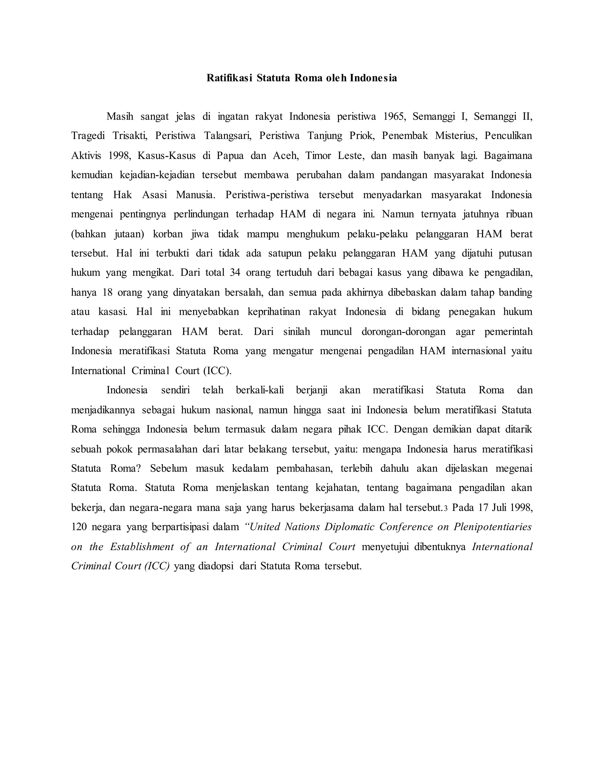 Ratifikasi statuta roma_1998_oleh_indonesia | DOCX