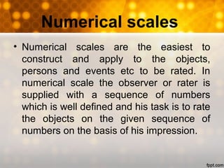 Rating scale | PPT